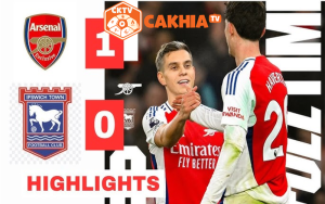 Highlight Arsenal vs Ipswich Town