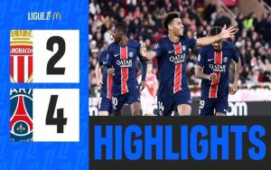 Hightlight Monaco - PSG