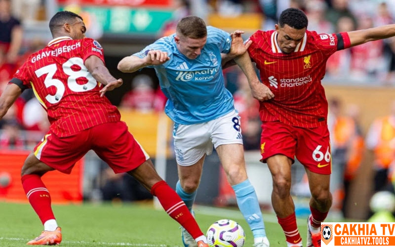 Phong độ 2 đội Nottingham Forest vs Liverpool