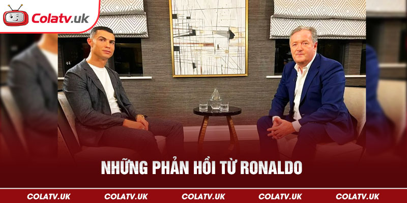 phản hồi từ Ronaldo